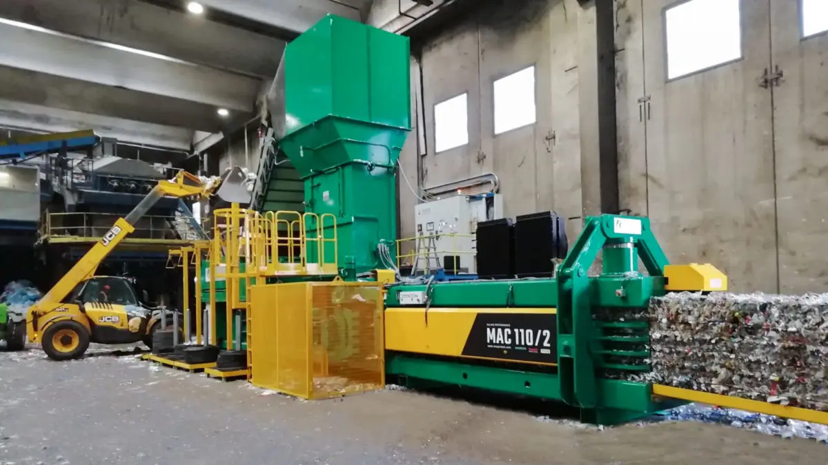 Macpresse MAC 110/2 – Ballepresser, leveret af Macpresse